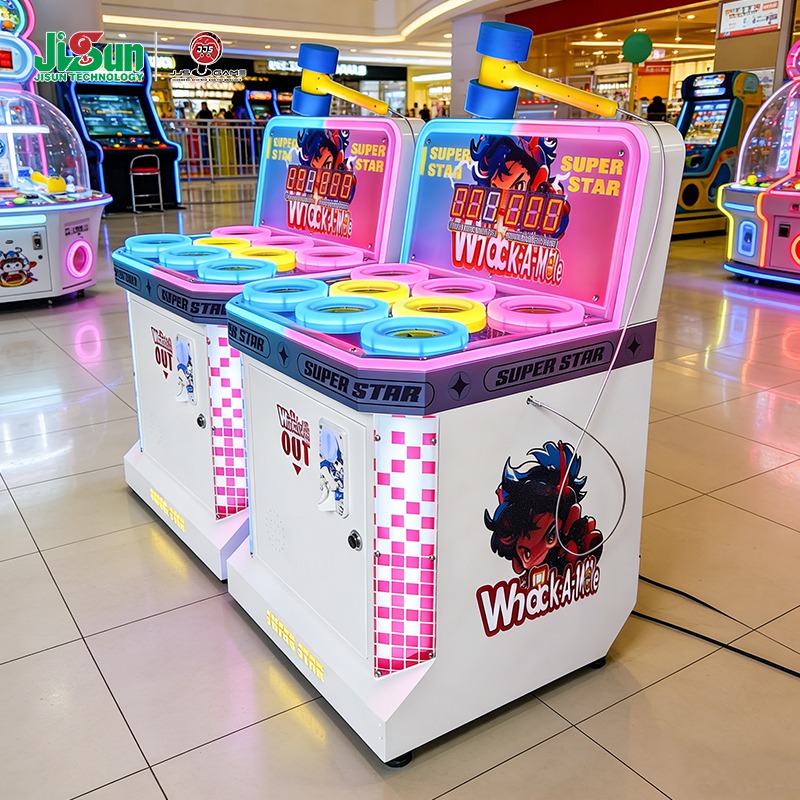 Whack A Mole Arcade - Nieuwe mini whack-a-mole arcade-spelautomaat met muntbediende