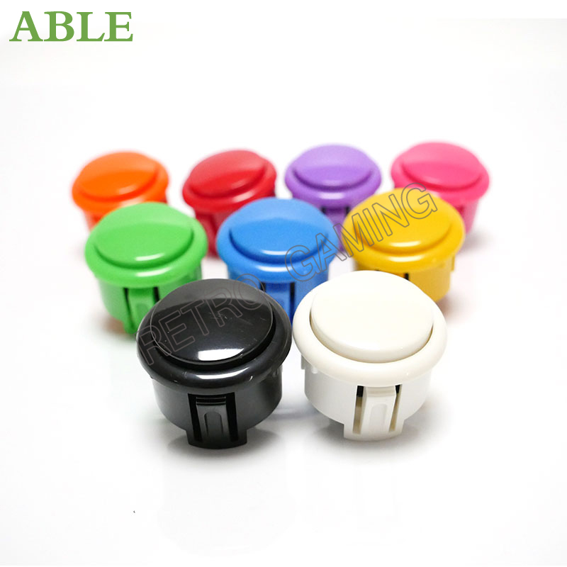 Coin Acceptor Selector - 12PCS Arcade Drukknop Kopie Sanwa OBSF