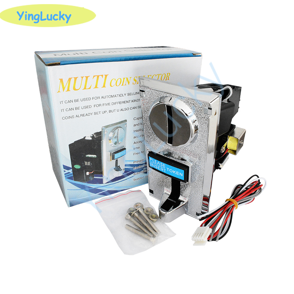 Coin Pusher Machine - Gratis Verzending 616 Multi Coin Acceptor