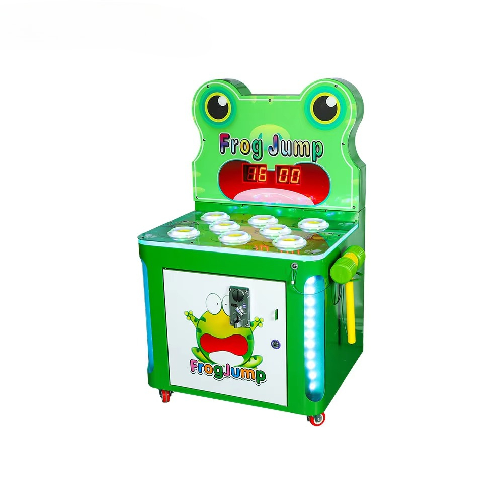 Whack A Mole Arcade - Muntbediende Crazy Frog kinderarcademachines van hoge