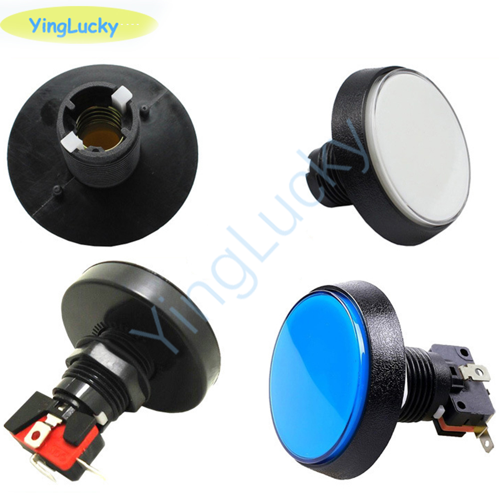 Coin Pusher Machine - 10 Stuks Arcade Knop 60Mm Led