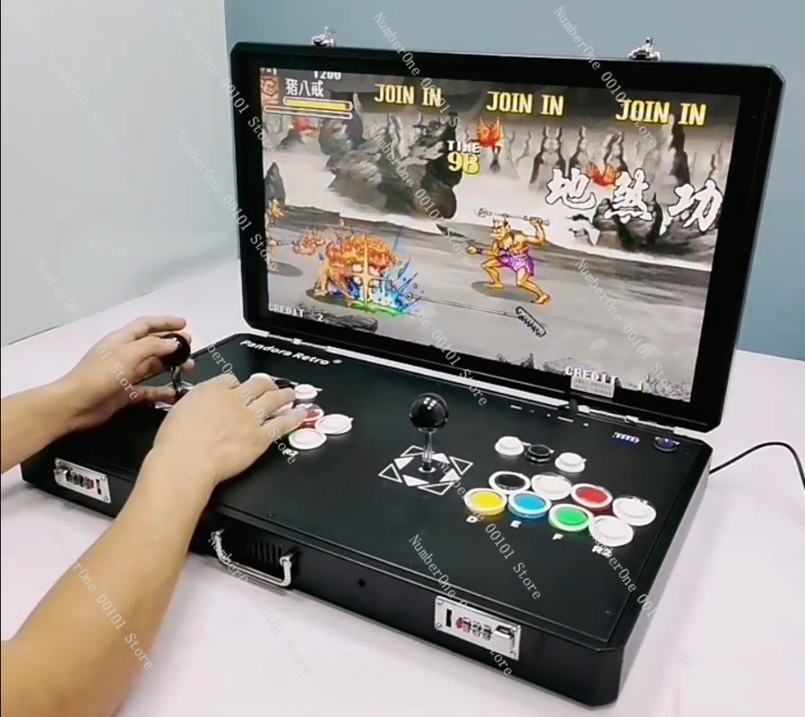 Arcade Games & Vending Co - Draagbare retro arcade gameconsole, dual joystick