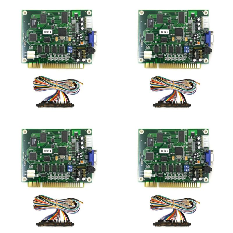 X64A-4X 60-in-1 Multicade PCB- - Usb Game Board Jamma recensie en prijs