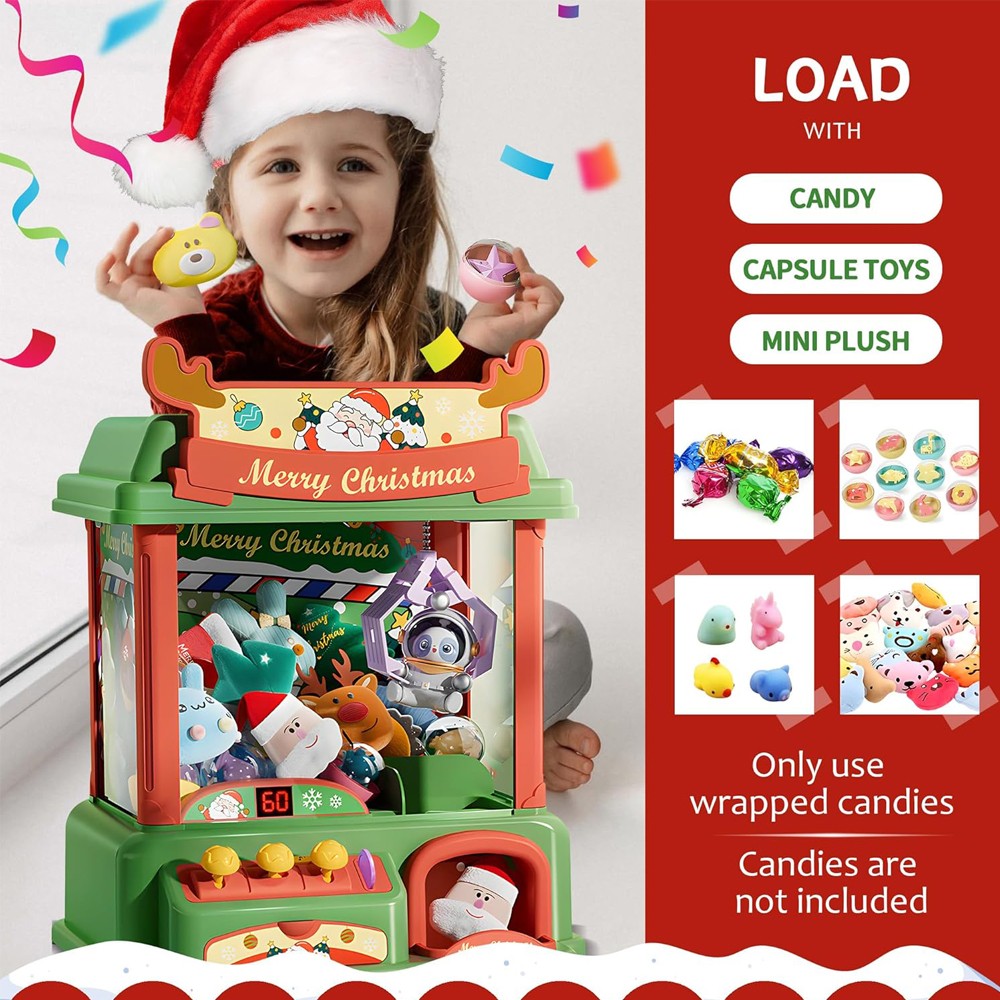 Kerst Klauw Machine Voor Kinde - Arcade Toy Vending Machine recensie en prijs