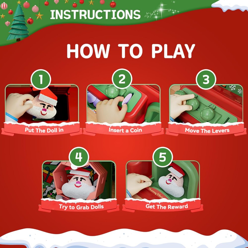 Kerst Klauw Machine Voor Kinde - Arcade Toy Vending Machine recensie en prijs