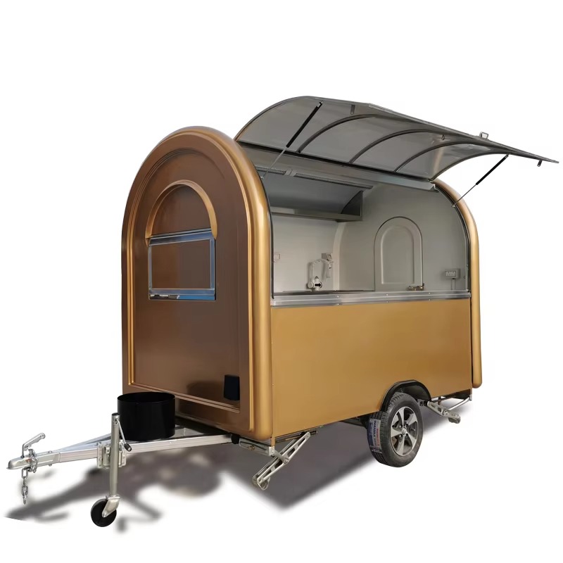 Mobiele foodtrucks, koffiekarr - Hot Dog Vending Cart recensie en prijs
