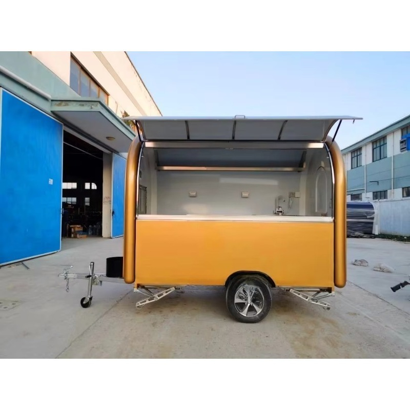 Mobiele foodtrucks, koffiekarr - Hot Dog Vending Cart recensie en prijs