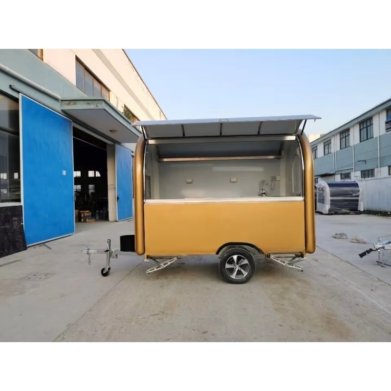 Mobiele foodtrucks, koffiekarr - Hot Dog Vending Cart recensie en prijs