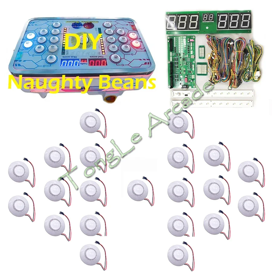 Naughty Beans DIY-kit, muntbed - Whack A Mole Arcade recensie en prijs