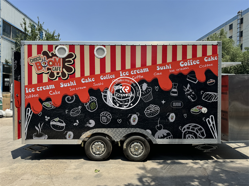 Voedselaanhangers Hotdog Conce - Hot Dog Vending Cart recensie en prijs