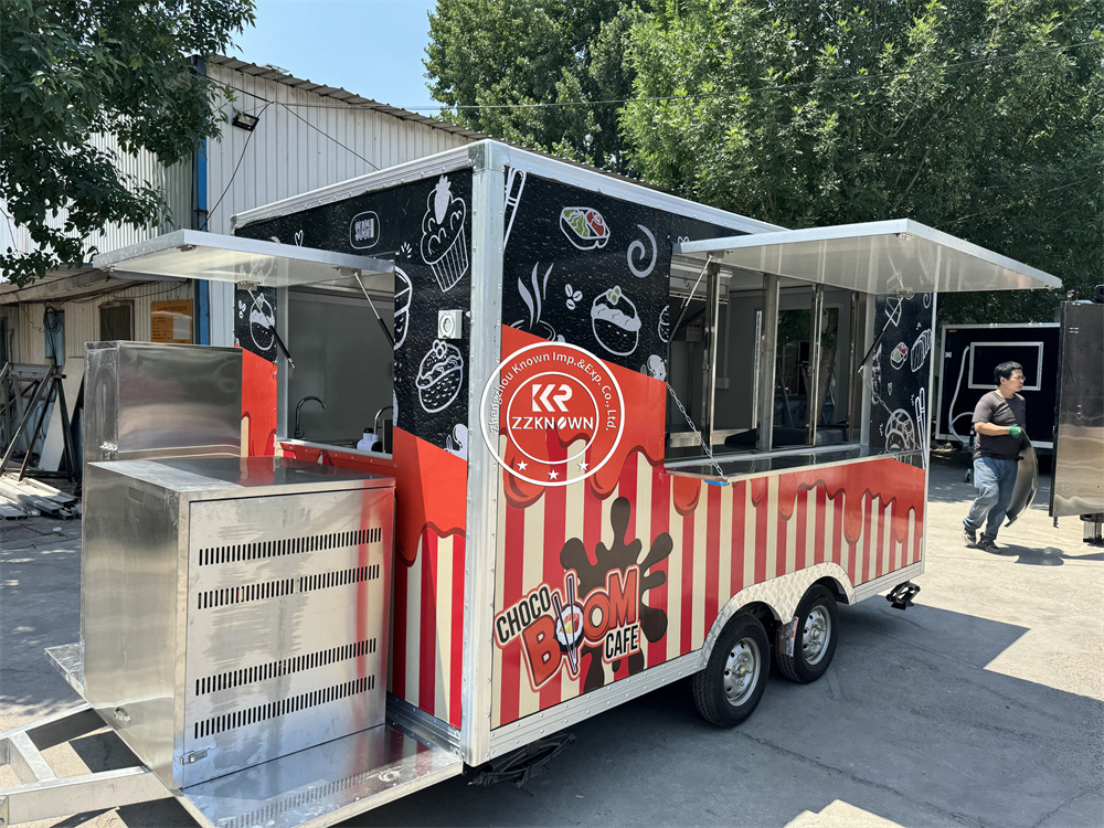 Voedselaanhangers Hotdog Conce - Hot Dog Vending Cart recensie en prijs