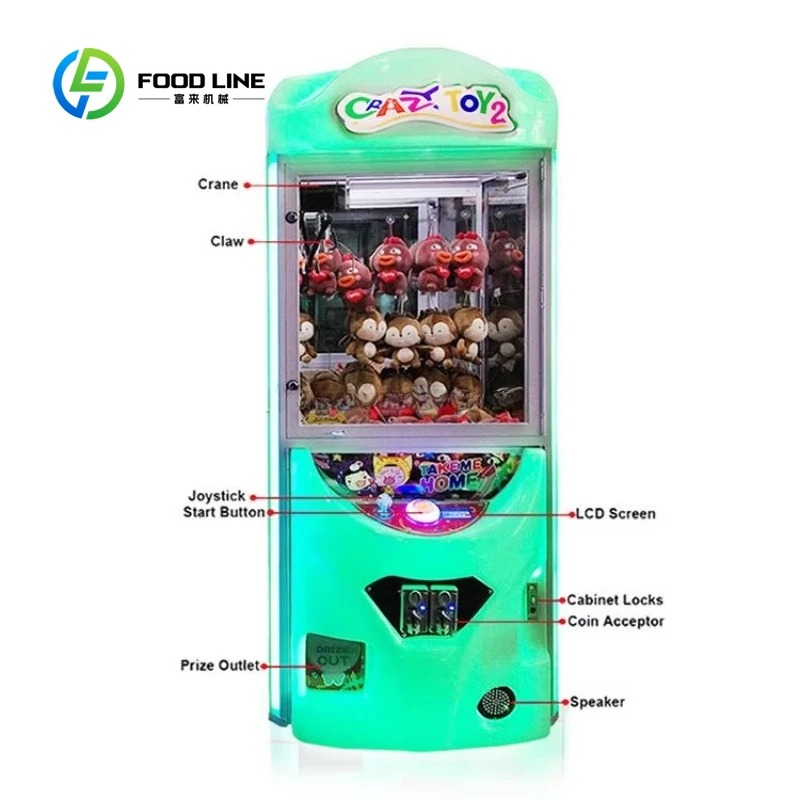 Op maat gemaakte muntbediende  - Arcade Toy Vending Machine recensie en prijs