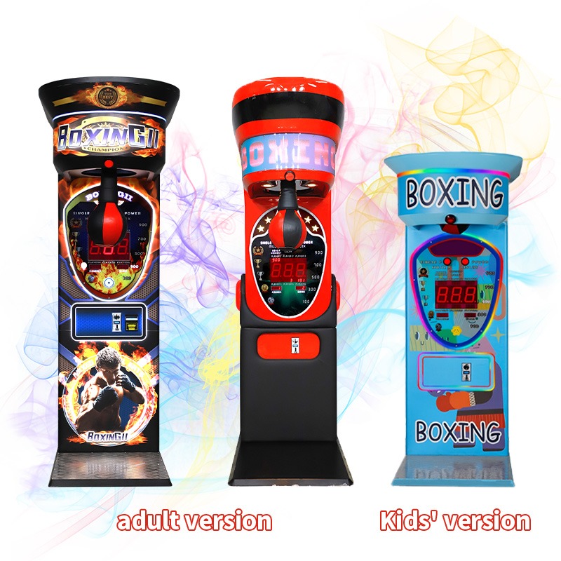 Op muntjes werkende boksmachin - Arcade Game Coin recensie en prijs