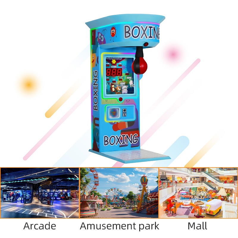 Op muntjes werkende boksmachin - Arcade Game Coin recensie en prijs