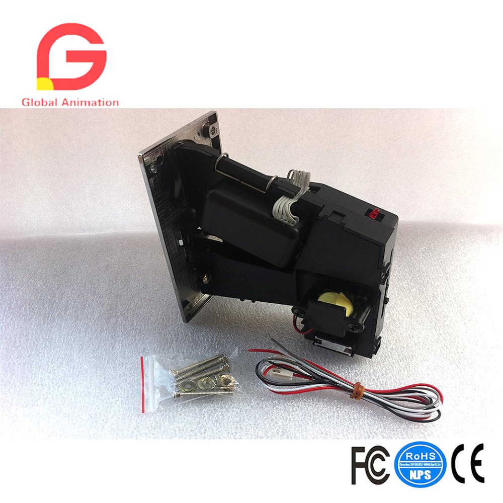 CH-924, 4-munt mech-acceptor v - Arcade Games Vending recensie en prijs