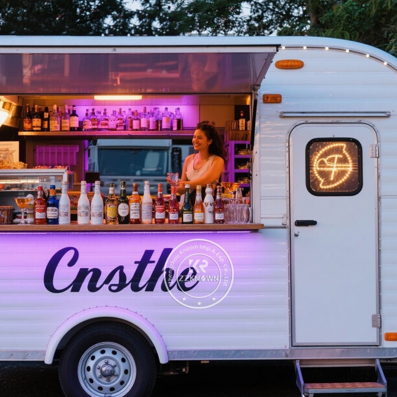 Mobiele keuken op maat gemaakt - Hot Dog Vending Cart recensie en prijs