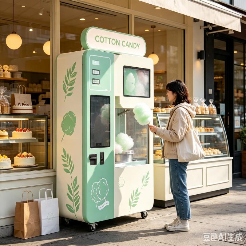 Aangepaste automatische suiker - Candy Floss Machine recensie en prijs