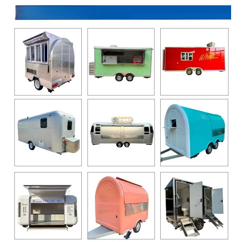 Op maat gemaakte buiten ijskar - Hot Dog Vending Cart recensie en prijs
