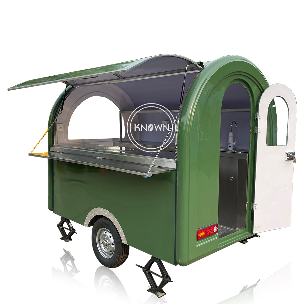 Commerciële mobiele hotdog-win - Hot Dog Vending Cart recensie en prijs