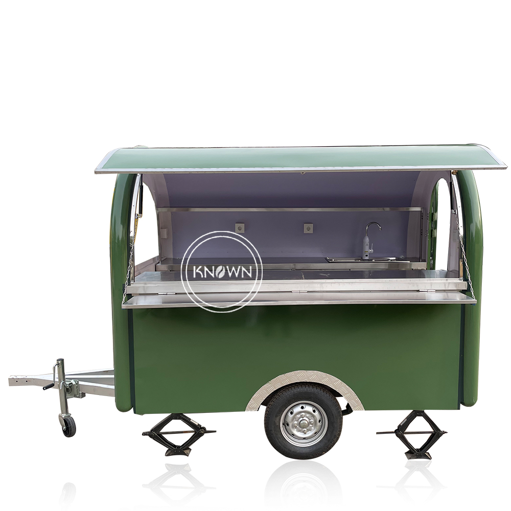Commerciële mobiele hotdog-win - Hot Dog Vending Cart recensie en prijs