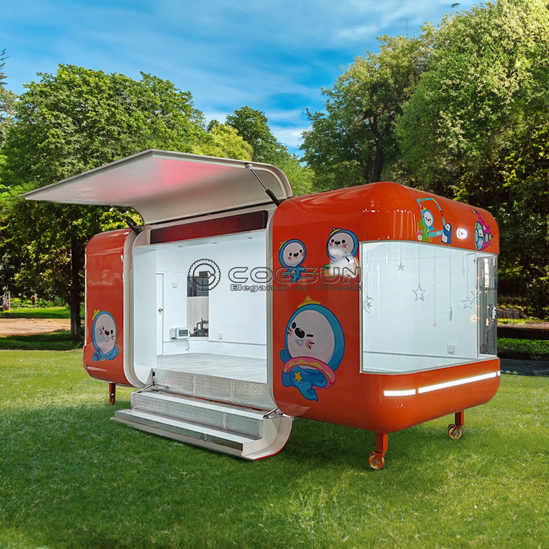 Straat Mobiele Voedselaanhangw - Hot Dog Vending Cart recensie en prijs