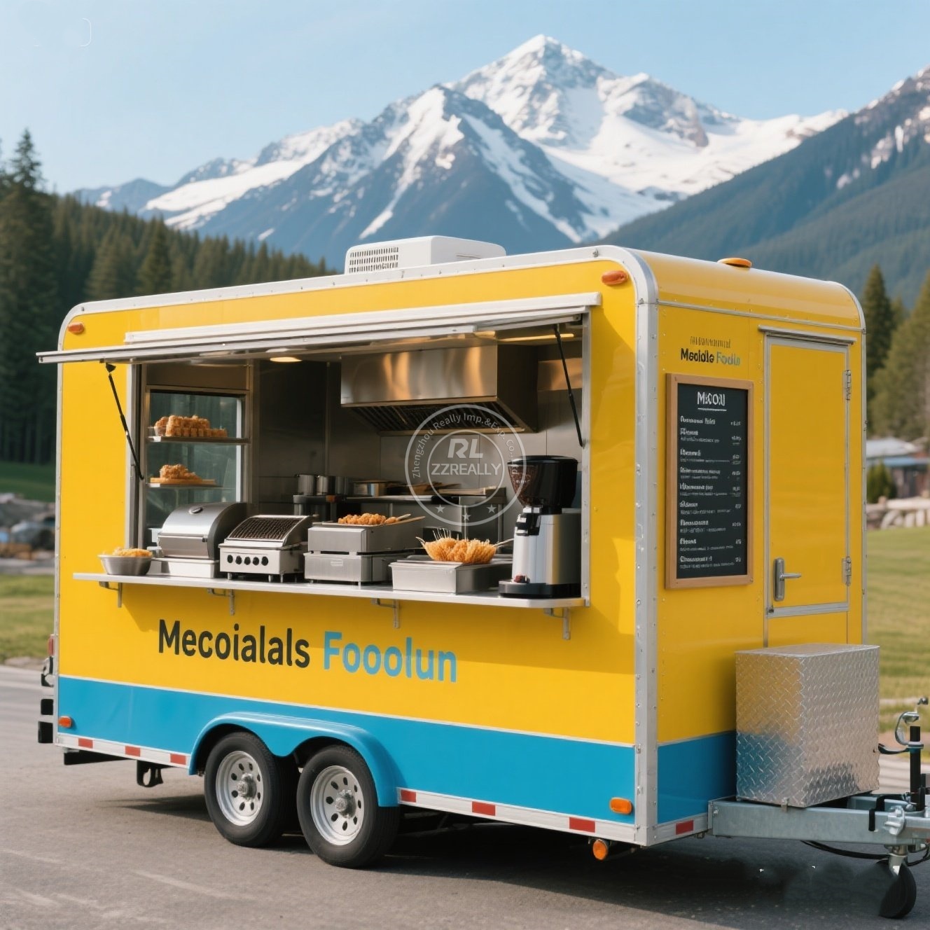 Aanpasbare fabrikant van voeds - Hot Dog Vending Cart recensie en prijs