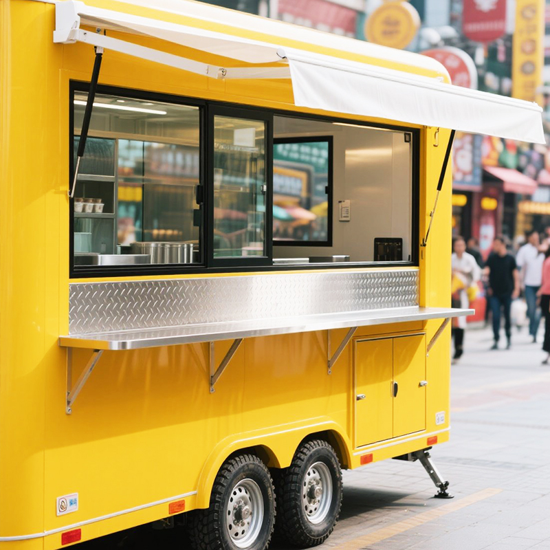 Voedselkar, commerciële verkoo - Hot Dog Vending Cart recensie en prijs