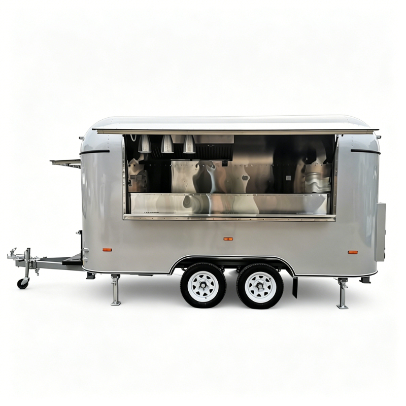 Voedselkar, commerciële verkoo - Hot Dog Vending Cart recensie en prijs